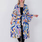 Miss Venus Colorful Maxi Cardigan