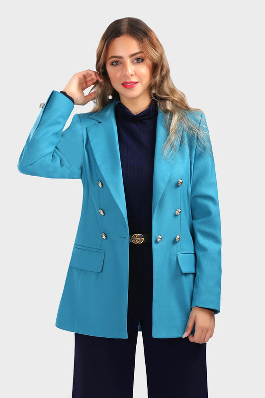 Smoky Soft Bouclette Blazer