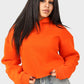 Shechick Unfinished Style Cropped Hoodie