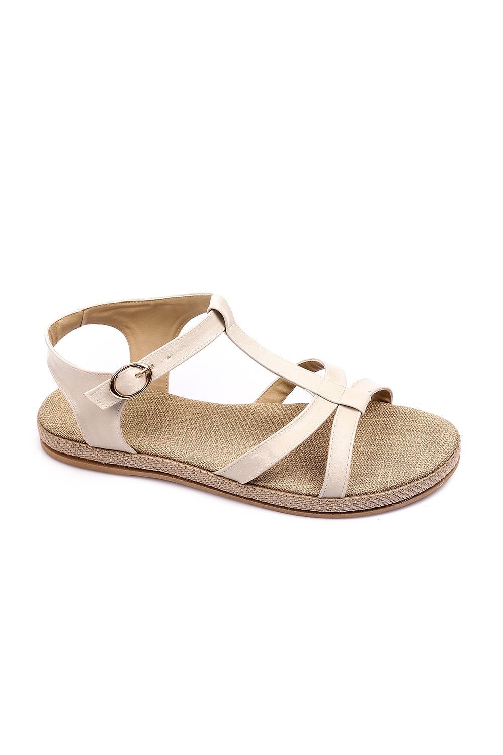 Open Toe Flat Sandal