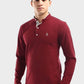 Izor Long Sleeve Solid Polo Shirt