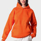 Shechick Oversized Basic Hoodie Orange