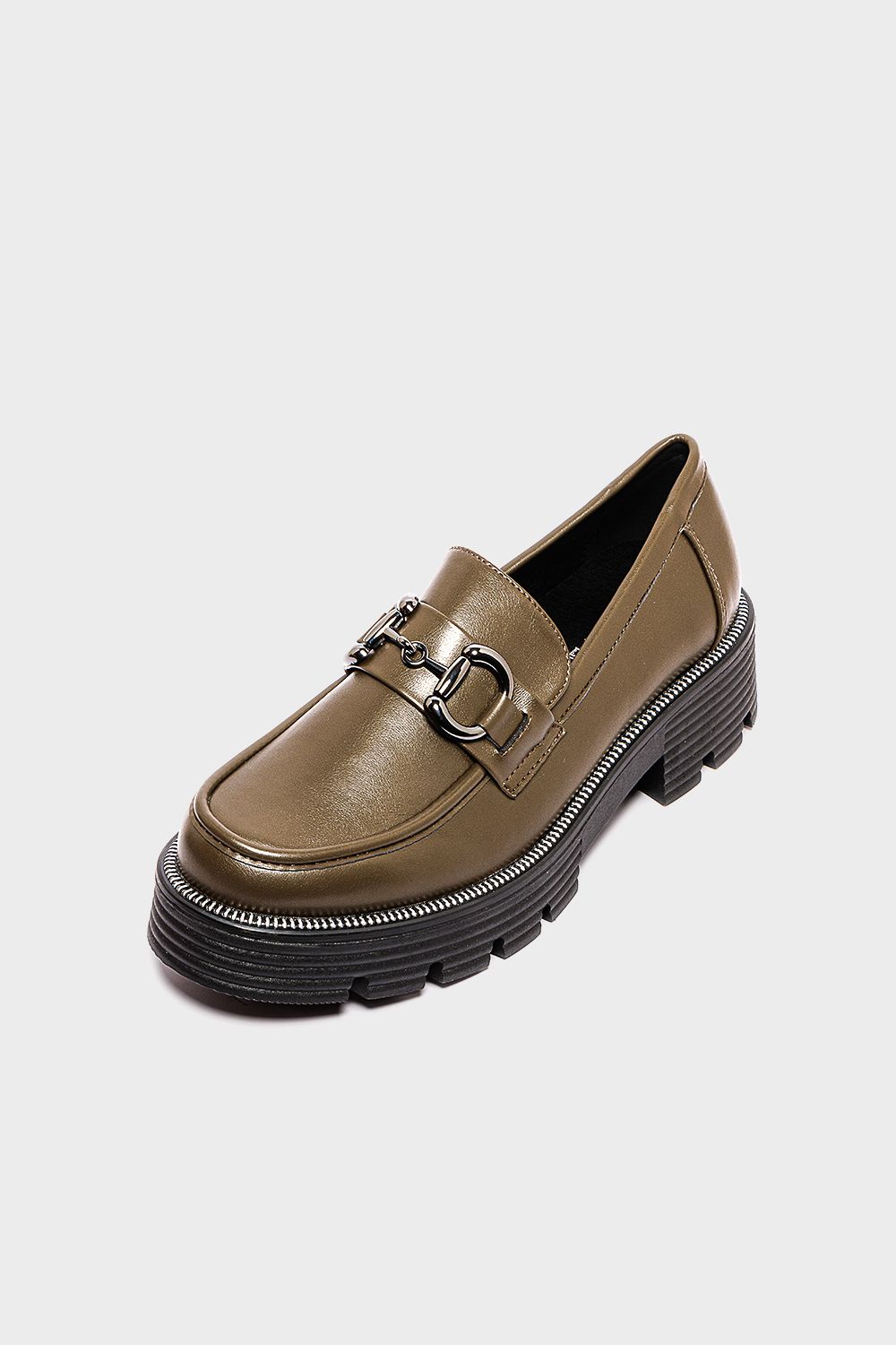 Shoeroom Chunky Heel Loafer Shoes