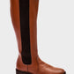 Mr.Joe Knee-High Boot with Elastic Side