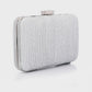 Mr.Joe Metal Oval Lock Fashionable Clutch