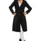 Mr.Joe Midi Solid Coat With Belt