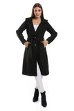 Mr.Joe Midi Solid Coat With Belt