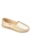 XO Style Leather espadrille