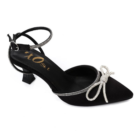 Bow Detailing Slingback High Heels