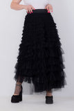 Miss Venus Fluffy Tulle Maxi Skirt