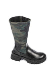 Mr.Joe Camouflage Mid Calf Boot