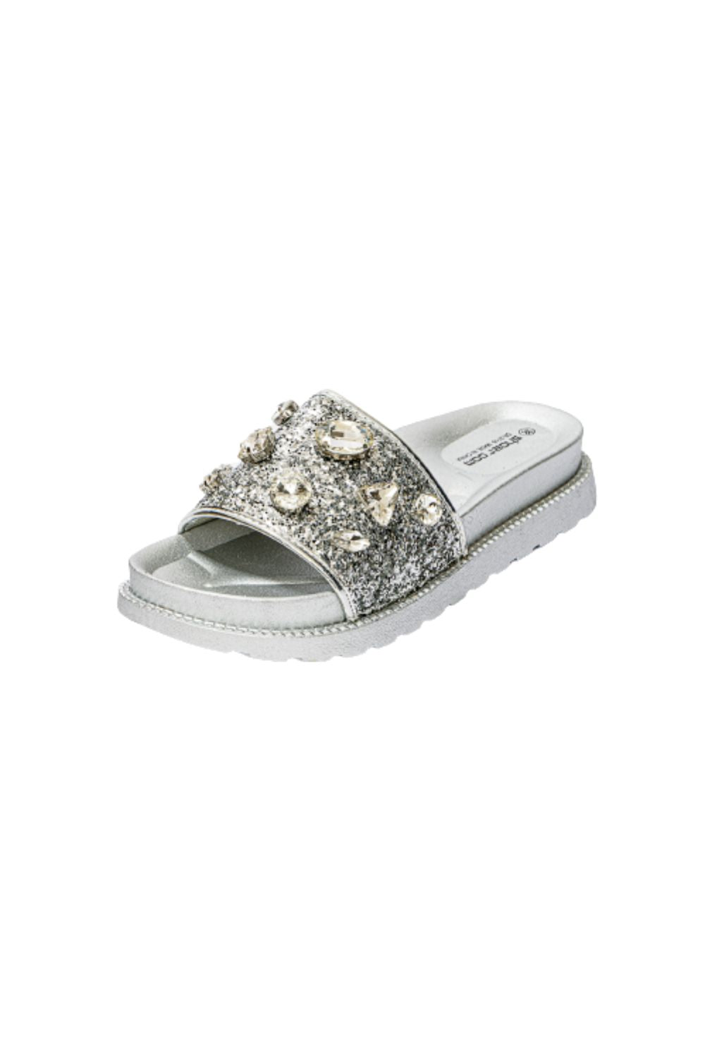 Shoeroom Elegant Studded Slides