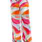 Mr.Joe Colorful Mid Rise Silk Pants