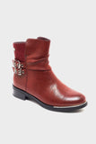 Shoeroom Golden Strap Half Boot