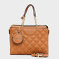 Shoeroom Stitched Leather Hand Bag