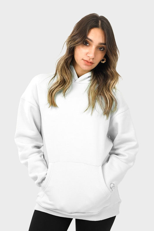 Shechick Plain Oversized Hoodie