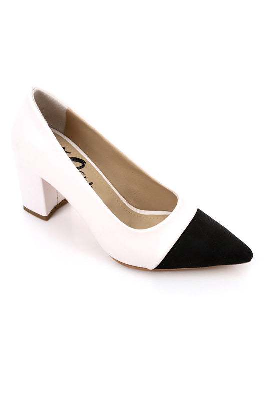 XO Style Stylish Bi-Tone High Heels Shoes