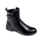 XO Style Stylish Zip Up Half Boots