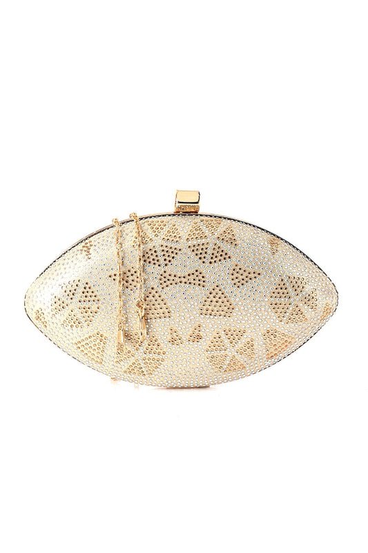 Mr.Joe Studded Stylish Soiree Clutch