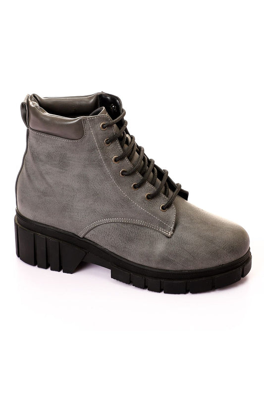 Xo Style Combat Ankle Boot