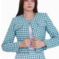 Miss Venus Elegant Checkered Jacket