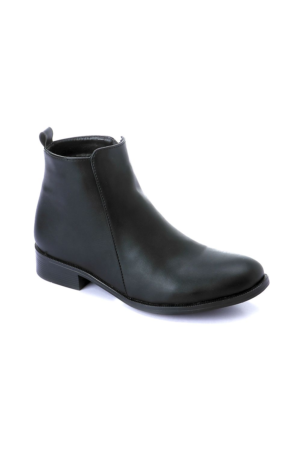 XO Style Elegant Plain Ankle Boots