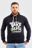 Take It Easy Printed Hoodie