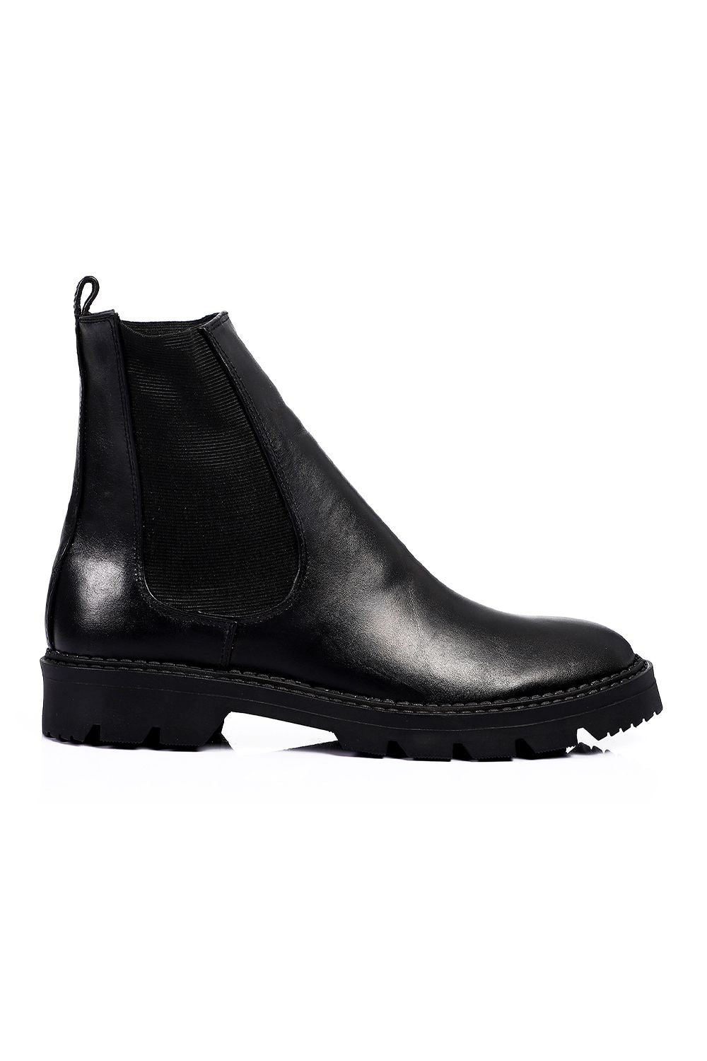 Mr.Joe Chunky Sole Slip On Boots