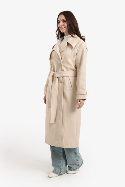 Double Breasted Wool Coat