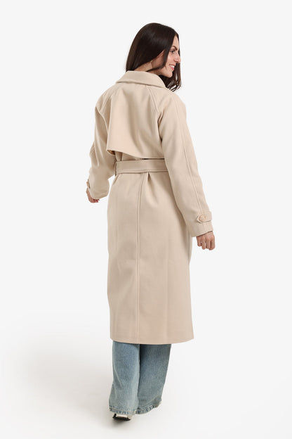 Double Breasted Wool Coat