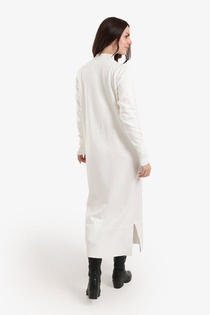 Turtle Neck Midi Dress