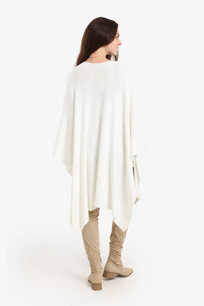 One Size Knitted Poncho