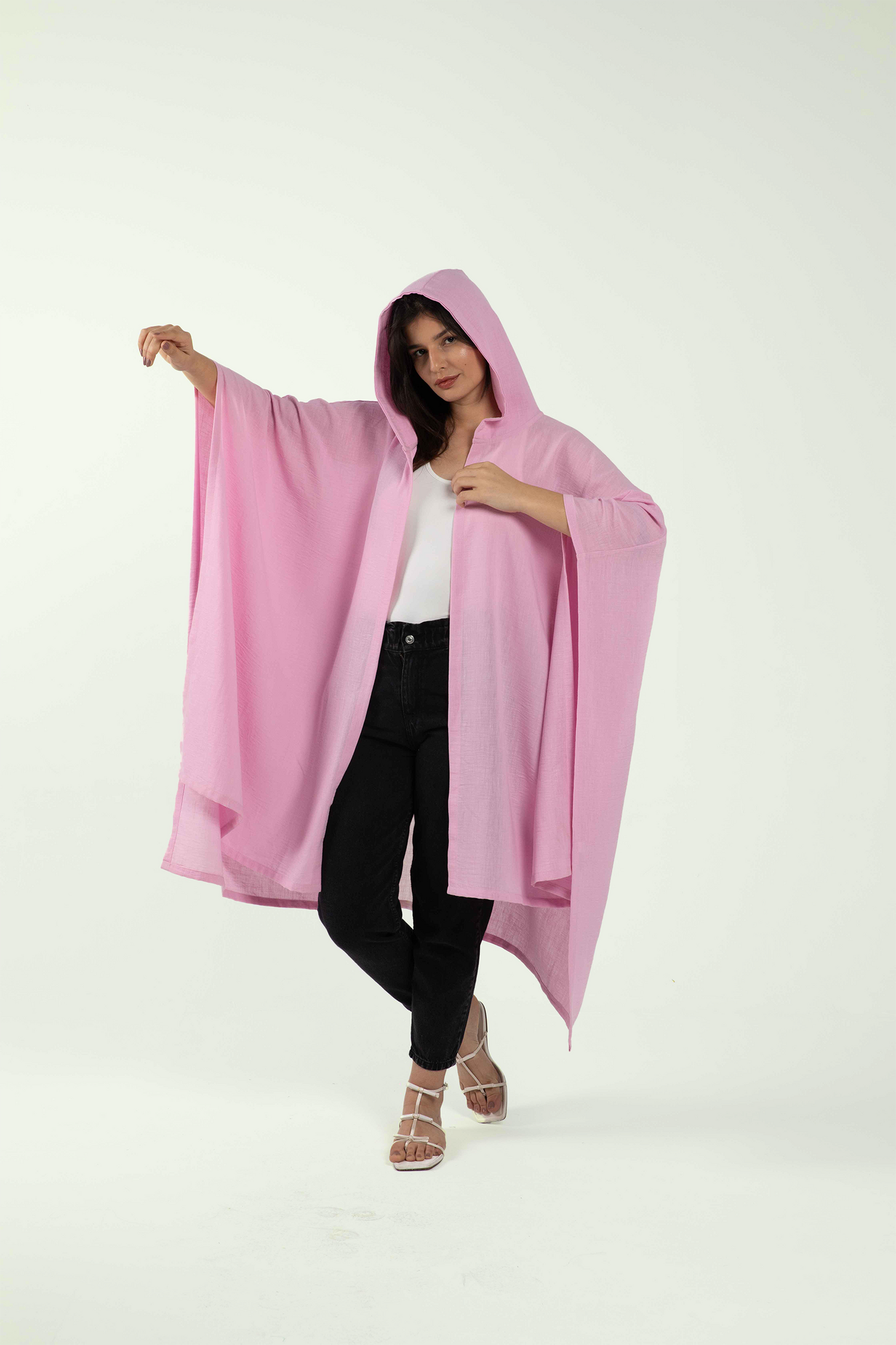 Hooded One Size Kimono