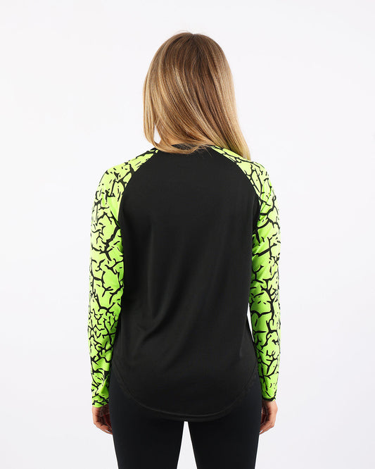 Crew Neck Long Sleeve Sports Top