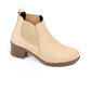 Elastic Side Suede Ankle Boot