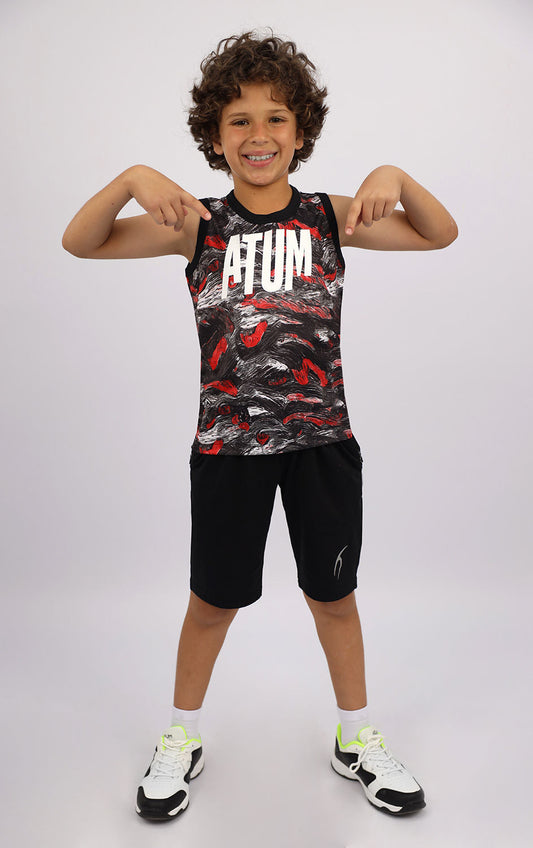 Atum Boy'S Printed Tank Top