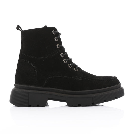 Suede Half Boot