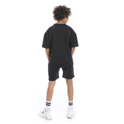 Panda Printed Short Pajama Set for Kids