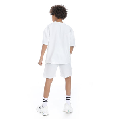 Panda Printed Short Pajama Set for Teenagers