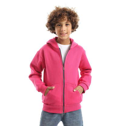 Casual Plain Hoodie for Teenagers - هودي كاجوال سادة للمراهقين