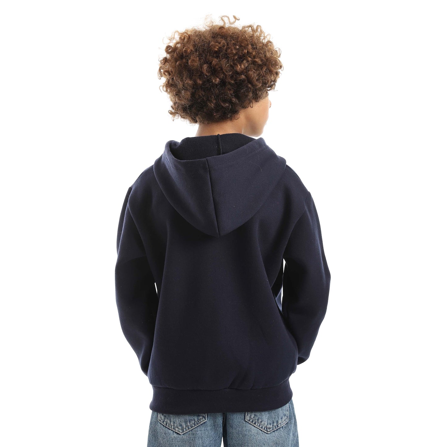 Casual Plain Hoodie for Kids - هودي كاجوال سادة للأطفال