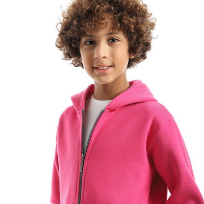 Bundle Of 2 Plain Fire Hooded Sweatshirt