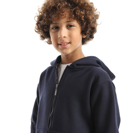 Bundle Of 2 Plain Fire Hooded Sweatshirt