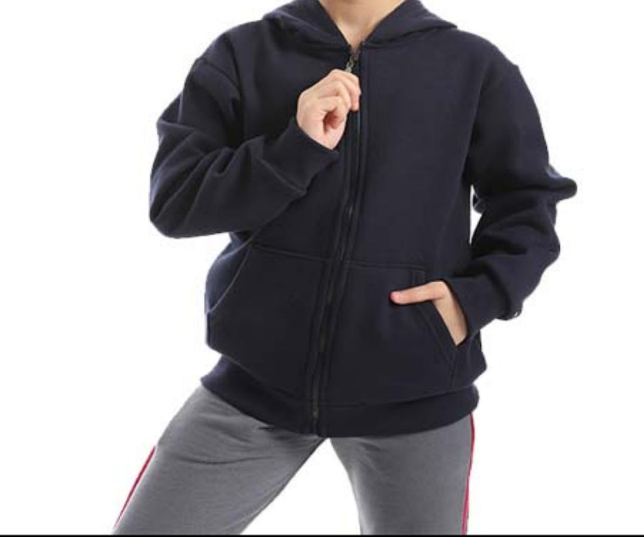 Bundle Of 4 Plain Fire Hooded Sweatshirt