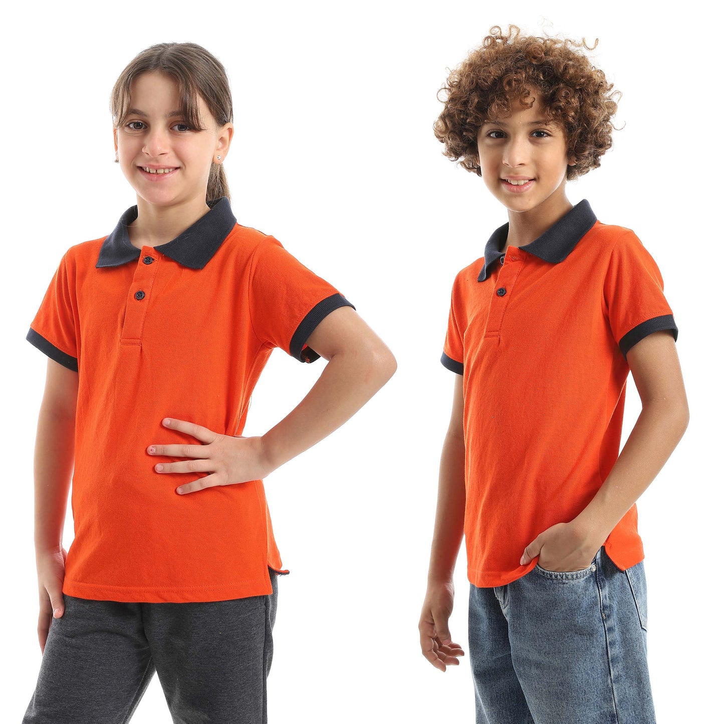 Half Sleeve Polo Shirt for Teenagers - تي شيرت بولو نصف كم للمراهقين