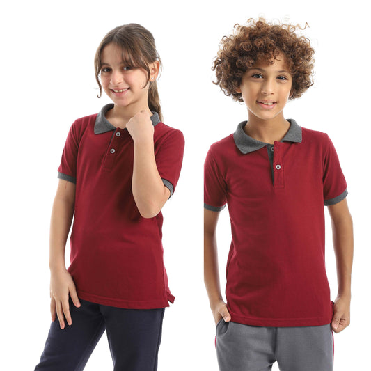 Half Sleeve Polo Shirt for Teenagers - تي شيرت بولو نصف كم للمراهقين