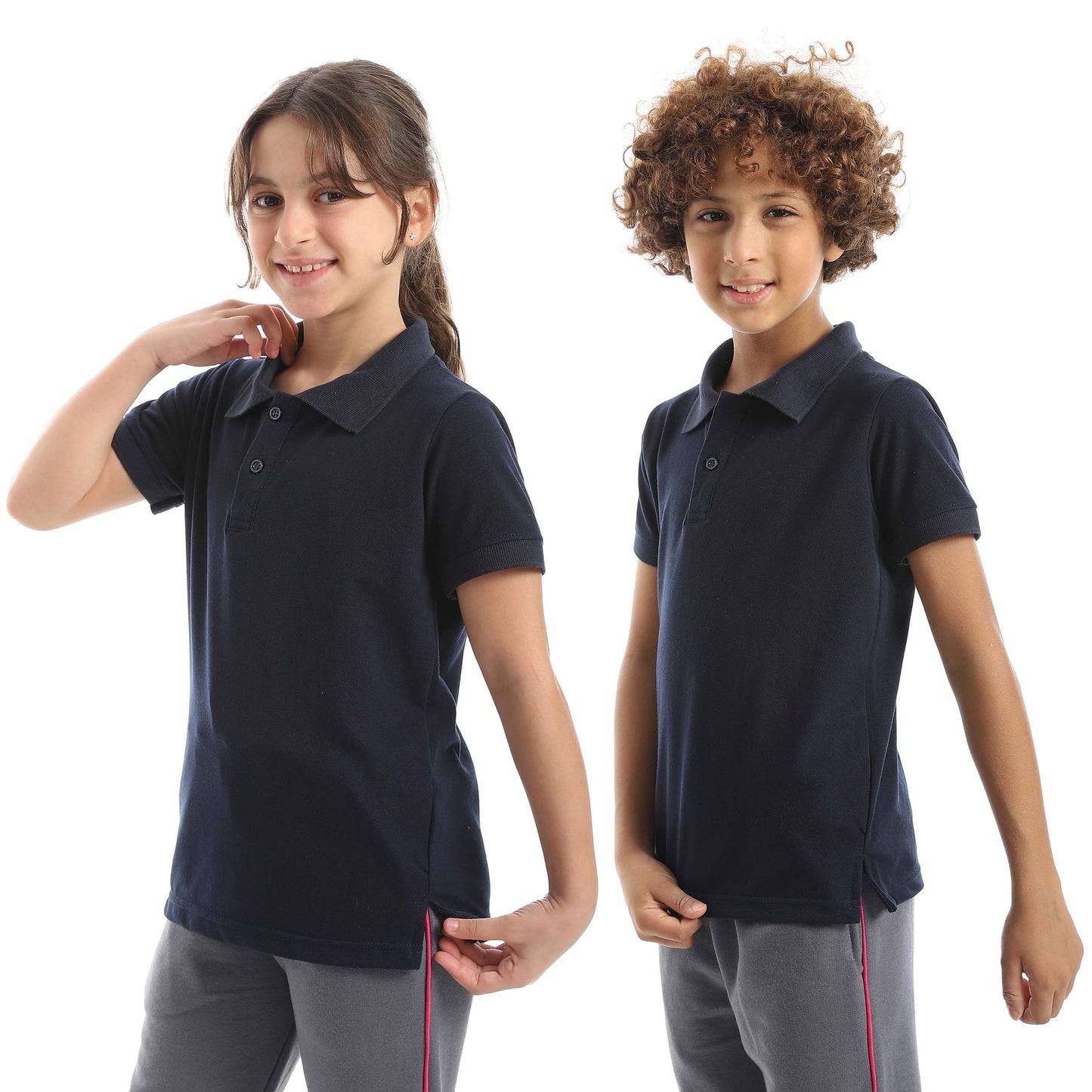 Half Sleeve Polo Shirt for Kids - تي شيرت بولو نصف كم للأطفال