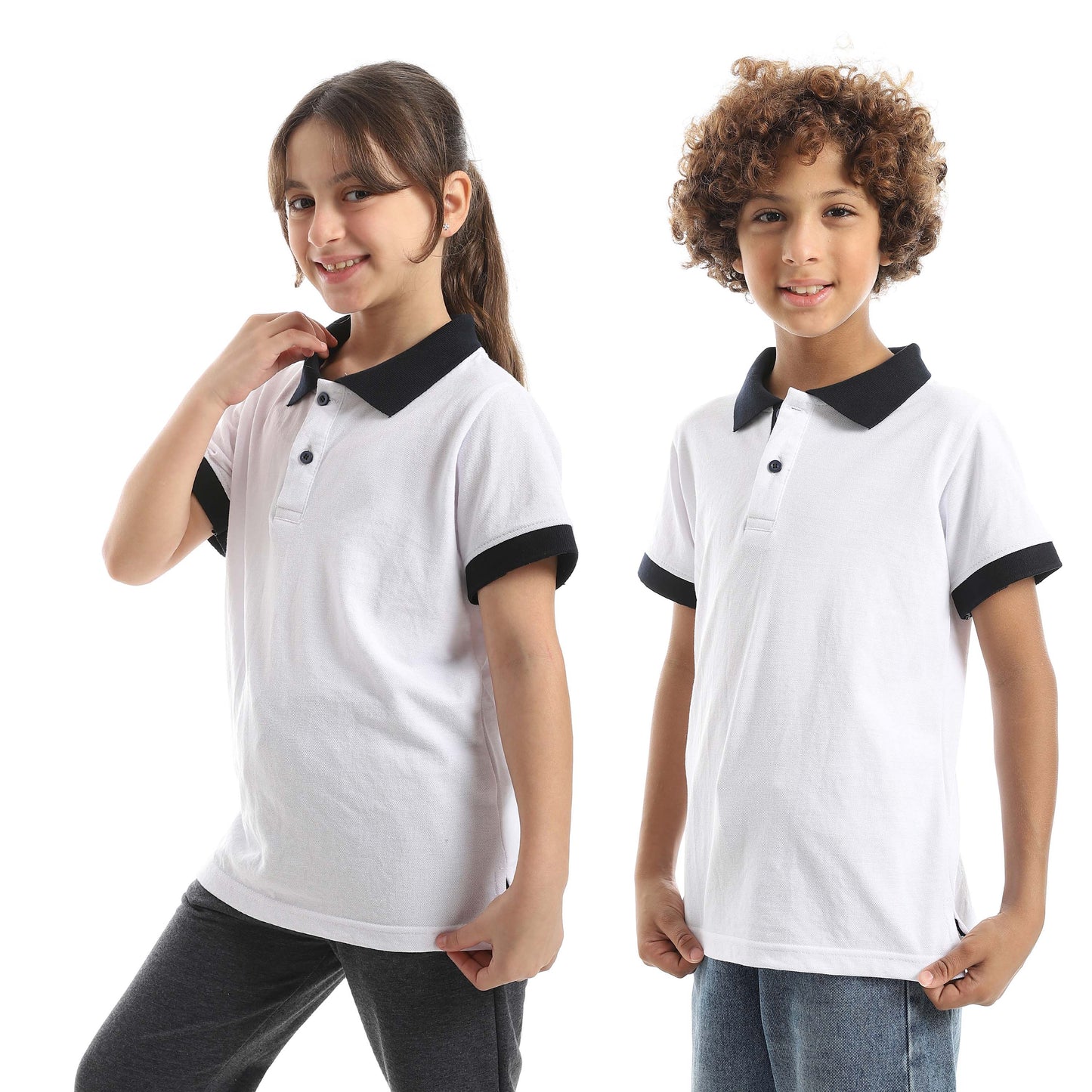 Half Sleeve Polo Shirt for Teenagers - تي شيرت بولو نصف كم للمراهقين