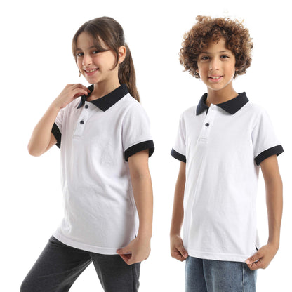 Half Sleeve Polo Shirt for Kids - تي شيرت بولو نصف كم للأطفال