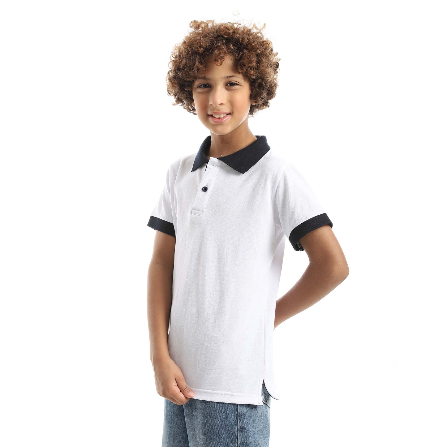 Half Sleeve Polo Shirt for Teenagers - تي شيرت بولو نصف كم للمراهقين